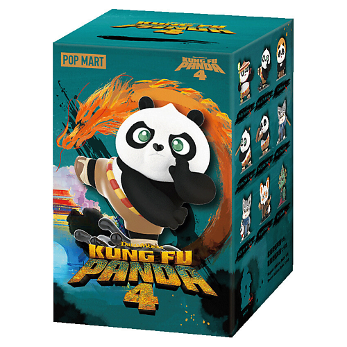 Мягкая игрушка POP MART Фигурка Global Kung Fu Panda -Meditation
