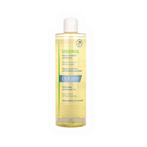 Масло для душа DUCRAY Успокаивающее очищающее масло для тела Sensinol Soothing Cleansing Oil
