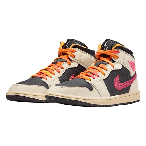 NIKE Баскетбольные кроссовки женские Air 1 Mid top Vintage