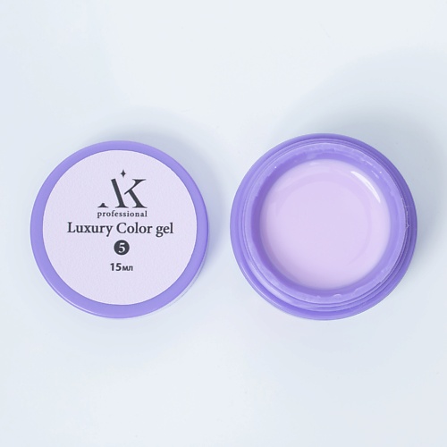 Гель для наращивания ногтей KRISTALEX LIFE Гель камуфлирующие Luxury color gel