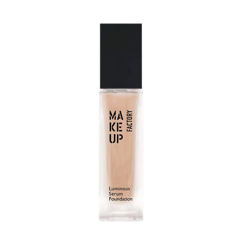 Тональное средство MAKE UP FACTORY Тональный крем для лица с эффектом сияния Luminous Serum Foundation