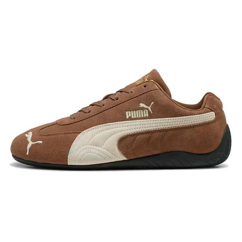 Кроссовки PUMA Кроссовки мужские Speedcat Og Haute Coffee Frosted Ivory Gold Tongue Logo