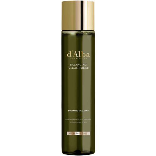 Тоник для лица D`ALBA Успокаивающий тонер для лица Mild Balancing Vegan Toner