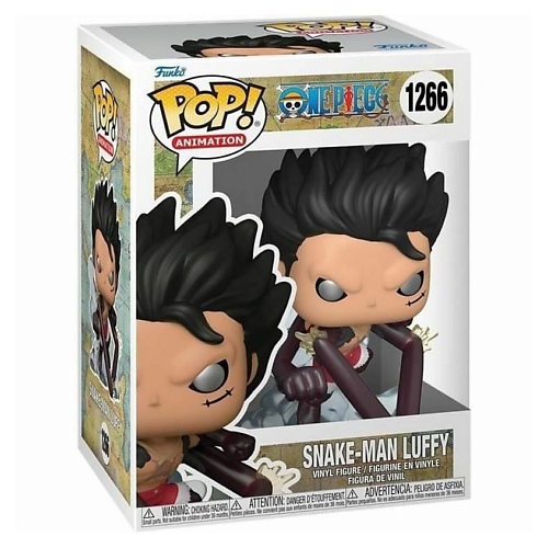 Мягкая игрушка FUNKO Funko POP! Коллекционная виниловая фигурка Snake-Man Luffy #1266