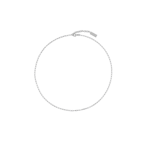

YVES SAINT LAURENT Колье-цепочка Rectangular Short Chain, Колье-цепочка Rectangular Short Chain