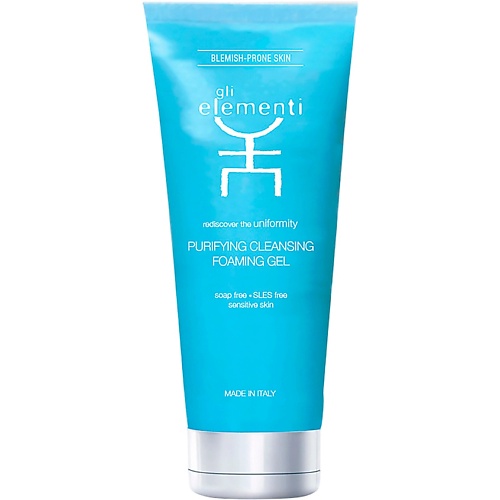 Пенка для умывания GLI ELEMENTI Гель-пенка для лица очищающий Purifying Cleansing Foaming Gel