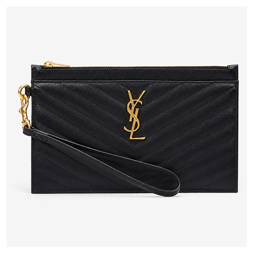 Клатч YVES SAINT LAURENT Клатч с клапаном Saint Laurent Cassandre Matelasse Grain de Poudre
