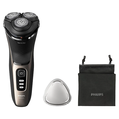 Электробритва PHILIPS Электробритва Series 3000 S3242/12 + Чехол + Защитная крышка