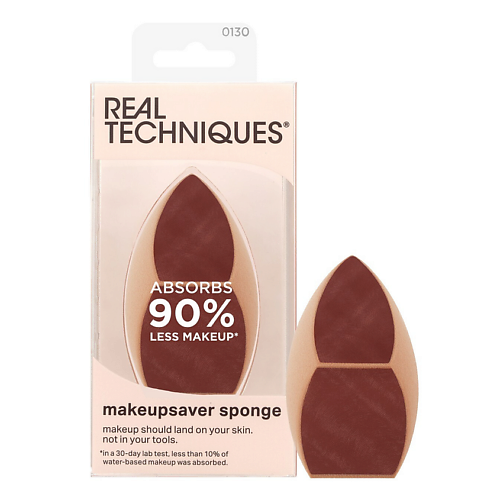 Спонж для нанесения макияжа REAL TECHNIQUES Спонж для макияжа Makeup Saver Sponge