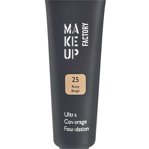 

MAKE UP FACTORY Тональный крем с плотным покрытием Ultra Coverage Foundation, Тональный крем с плотным покрытием Ultra Coverage Foundation