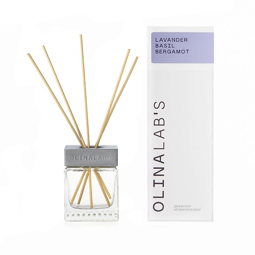 Аромадиффузор OLINALAB'S Диффузор ароматический Lavander basil bergamot lemon