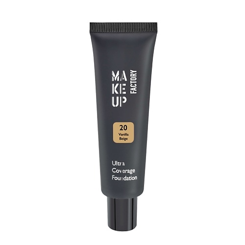 Тональное средство MAKE UP FACTORY Тональный крем с плотным покрытием Ultra Coverage Foundation