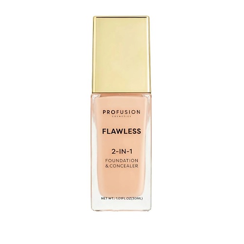 Тональное средство PROFUSION Тональная основа и корректор 2 в 1 Flawless
