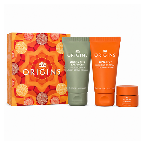 Набор средств для лица ORIGINS Набор для ухода за кожей Mini Travel Essentials Trio