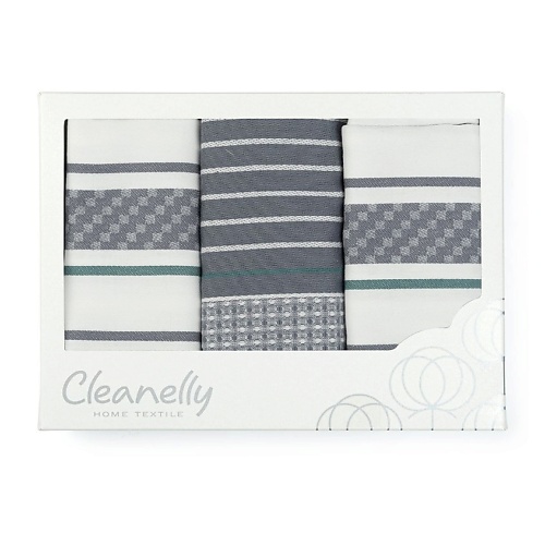 Полотенце CLEANELLY Набор кухонных полотенец