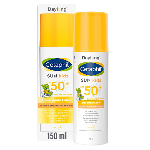 Солнцезащитное молочко для тела CETAPHIL Солнцезащитный лосьон Sun SPF 50+
