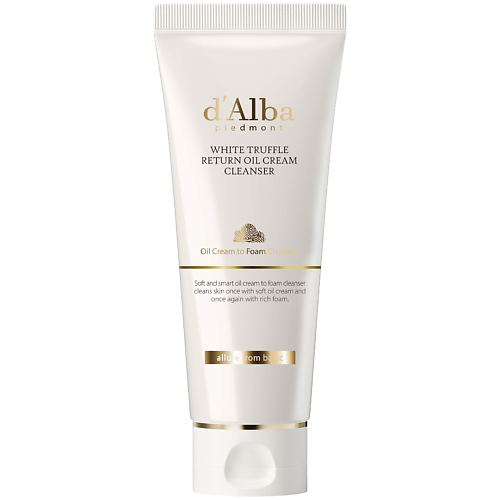 Масло для снятия макияжа D`ALBA Масло+пенка White Truffle Return Oil Cream Cleanser