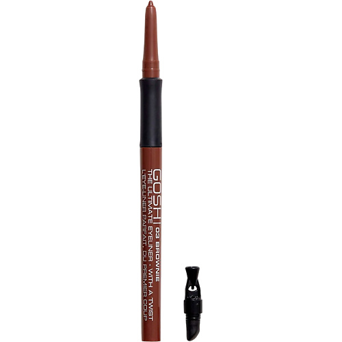 Карандаш для глаз GOSH Карандаш для глаз автоматический The Ultimate Eyeliner - with a twist