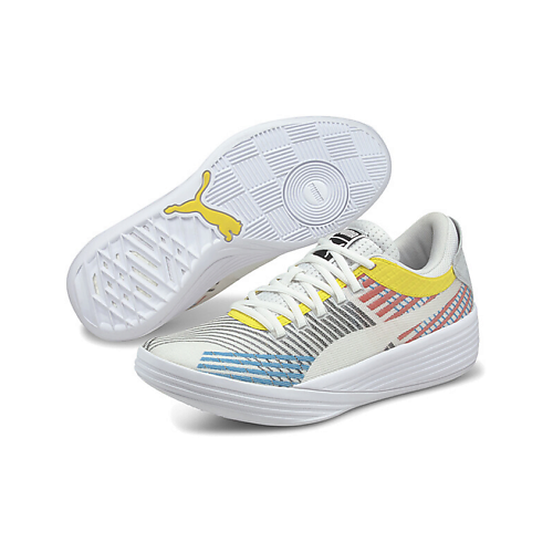 PUMA Кроссовки Clyde All Pro White Blue Atoll