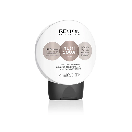 

REVLON Оттеночная маска для волос Professional Nutri Color Filters 3 in 1 Cream, Оттеночная маска для волос Professional Nutri Color Filters 3 in 1 Cream