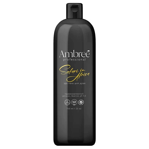 Гель для душа AMBREE Professional Мужской гель для душа с ароматом Safari in Africa