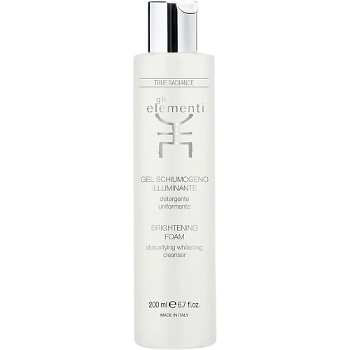 Пенка для умывания GLI ELEMENTI Пенка для лица очищающая Brightening Foam