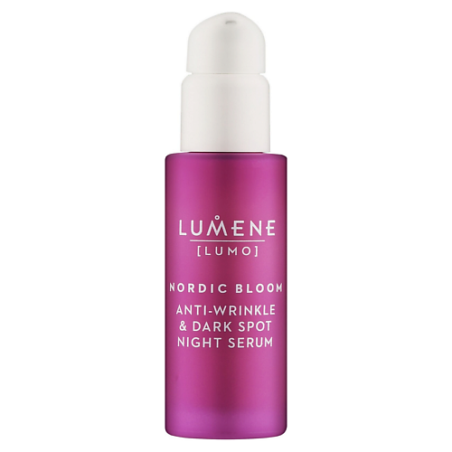 Сыворотка для лица LUMENE Ночная сыворотка для лица против морщин Nordic Bloom Anti-Wrinkle & Dark Spot Night Serum