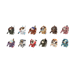Игрушка THE MONSTERS X Hiroshi Yokoyama Collection, 12шт, 9см