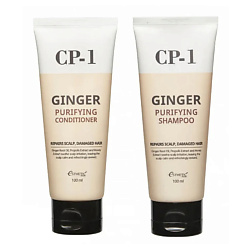 Набор для ухода за волосами шампунь и кондиционер CP-1 Ginger Purifying