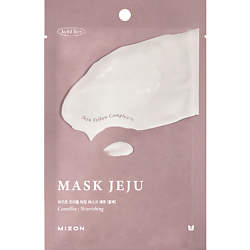 Маска тканевая для лица питательная с экстрактом камелии Mask Jeju