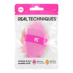 Двусторонняя пуховка для макияжа Miracle 2-in-1 Powder Puff