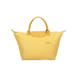 Сумка Le Pliage Recycled Polyamide Canvas Canvas Bag Medium Size Women's Yellow