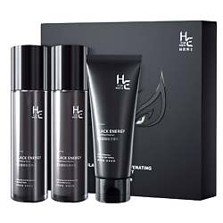 Набор для ухода за кожей пробуждающий НЕ for men BLACK ENERGY REJUVENATING SKIN CARE SET
