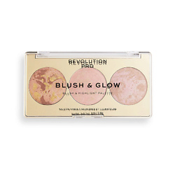 Румяна, бронзер и Хайлайтер 3 В 1 BLUSH & GLOW