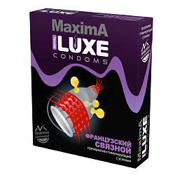 Презервативы Luxe Maxima Французский Связной