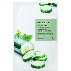 Маска тканевая для лица с экстрактом огурца Cucumber Joyful Time Essence Mask