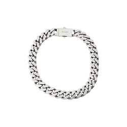 Колье-цепь Saint Laurent Gourmette Chain Necklace