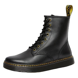 Dr.Martens Cow Split Leather Crew Combat Boots Unisex Black