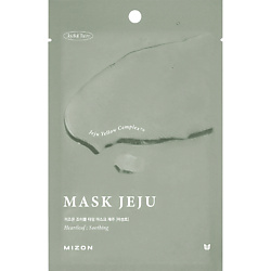 Маска тканевая для лица успокаивающая с экстрактом хауттюйнии Mask Jeju