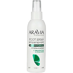 Дезодорант для ног от пота и запаха с эвкалиптом и лимоном Foot Spray Antiperspirant