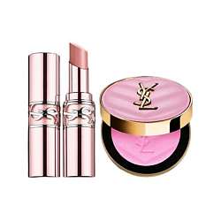 Набор YSL Iconic Pink Make Me Blush & Loveshine Candy Glow