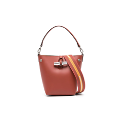 Сумка Roseau Calfskin Bucket Bag Extra Small Women's Red Brown