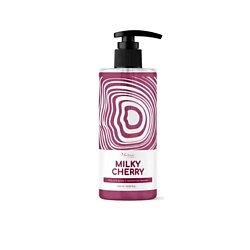 Крем-гель для душа с ароматом вишни la cosmetique Milky Cherry
