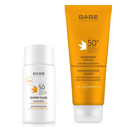 Набор косметический Солнцезащитный лосьон, Супер флюид SPF50