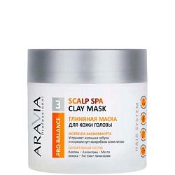 Глиняная маска для кожи головы с себорегулирующим эффектом Scalp Spa Clay Mask