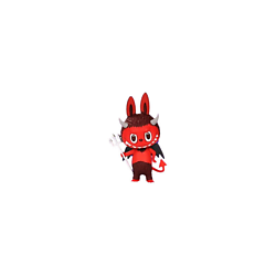 Игрушка-сюрприз LABUBU Monster Carnival Collection Demon King