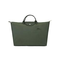 Сумка Le Pliage Green Canvas With Leather Canvas Bag Regular Women's Green
