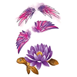 Временная переводная татуировка Tattoo PS&KG-081