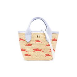 Сумка Le Panier Pliage Handbags Beige & Blue