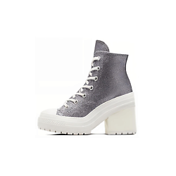Кроссовки Chuck 70 De Luxe Durable Breathable Mid-Top Canvas Shoes Womens Gray
